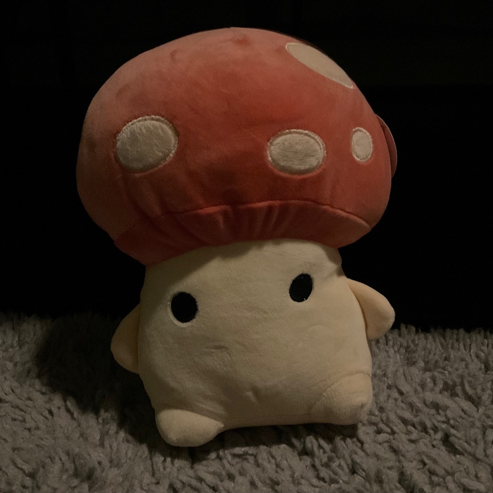 mushroom plushie